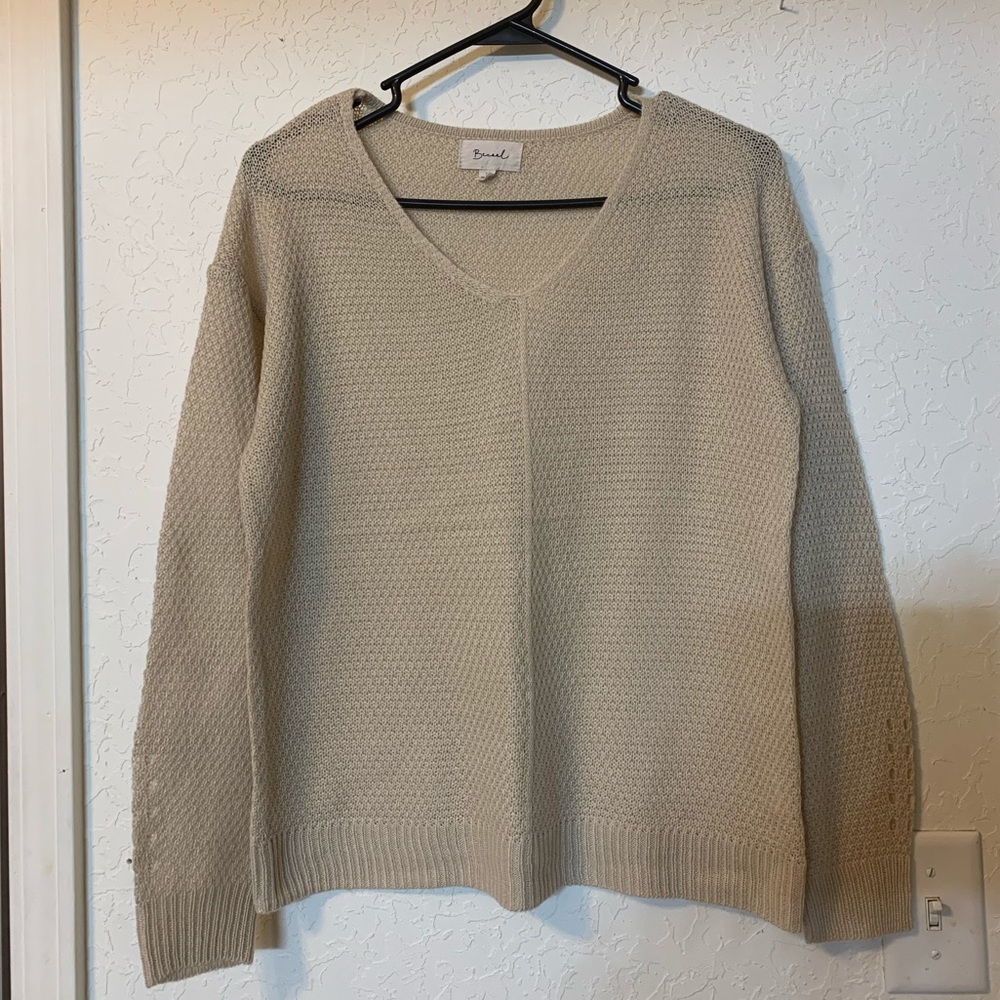 Waffle Knit Sweater